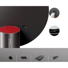 LED make-up zrcátka 9 palců s dotykovým senzorem 3 bezdrátové barvy