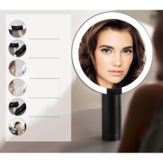 LED Makeup Mirror 9 inches med touch sensor 3 trådløse farver