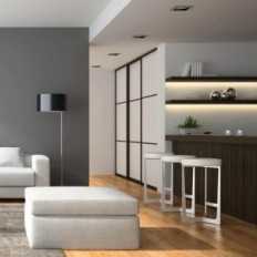 LED lámpa SEBSON LED 80cm alatt szekrény 4000K 2 db 230V fehér semleges