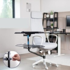 Lietota / nepilnīga paplāte saskaņā ar Vivo Mount-KB08C krēslu 360 ° ergonomisks