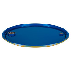 ISO OH Barril de acero de acero Barril Tapa extraíble 2 Agujeros 2 '' y 3/4 '' barnizado 210L