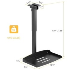 Használt PUTORSEN mennyezeti vetítő tartó állítható 10 kg fekete