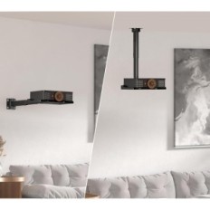 Used Putorsen ceiling projector handle adjustable to 10kg black