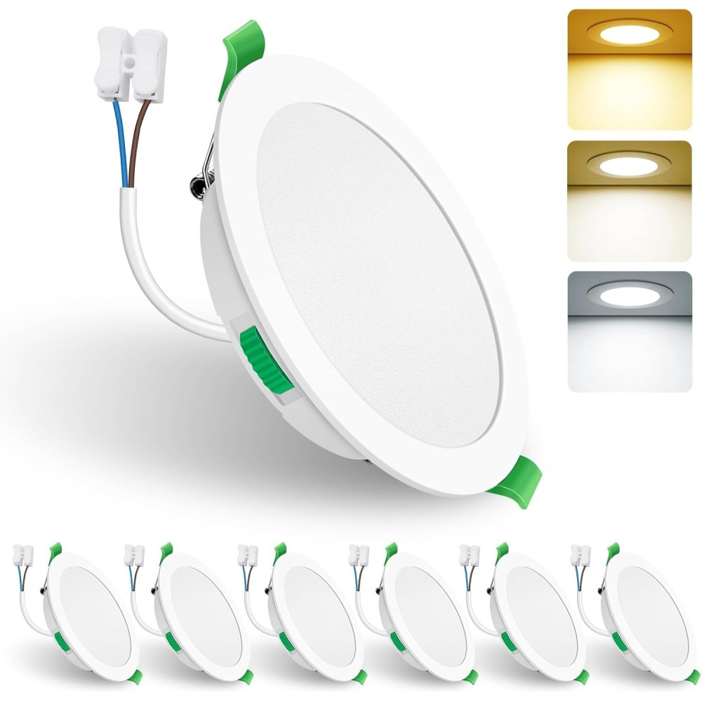 A mennyezeti lámpák megengedettek ARUSSO 15W IP44 3000- 6500K 6pcs