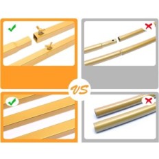 Rack of Bow su Golden Balloons 2x2m Wokceer per matrimonio e decorazione di sfondo