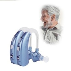 Utilizado Britzgo VHP-1301 Amplificador de audición Azul Reducción de ruido inteligente 1 pareja