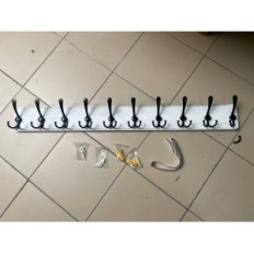 Gebrauchte Wall Hanger Skoloo Holz, langlebig, Wand mit 10 Triple Haken