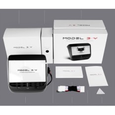 Tela de toque inteligente traseira 7 polegadas Tesla modelo 3 y lcd ar condicionado