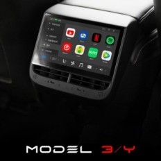 Pantalla táctil inteligente de 7 pulgadas Tesla Modelo 3 y Aire acondicionado LCD