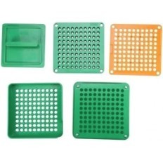 Manual capsule for capsules "0" per 100 cell filling cells