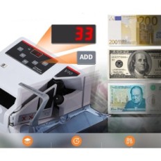 Banknotų skaitiklis su UV / mg / wm bonvoisin v10 600 / min Saugi versija ES