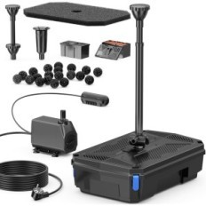 Brugt vanddamfilter med UV-lampe og Biling 2500L / H 40W til 4000L pumpe