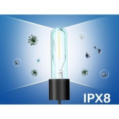 Begagnad vattendammfilter med UV-lampa och belagning 2500L / h 40W till 4000L pump