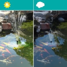 Bomba solar de faturamento 30W usada com filtro de lagoa de água 1200L / H