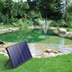 Brukt fakturering 30W solpumpe med 1200l / h vanndamfilter