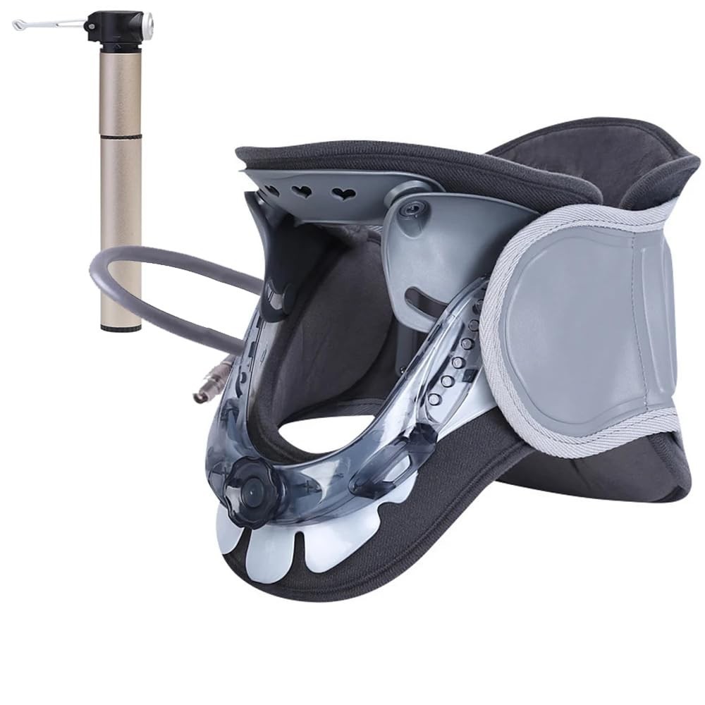 Collo collo Ortopedico regolabile Heyouth 0327 con airbag e supporto