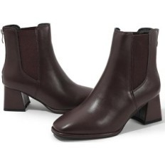 Brukt Women's Boots på Firkantet Square Nose Castle Lock Størrelse 43 (265 mm)