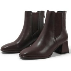 Used Women's Boots on Square Square Nose Castle Lock Size 43 (265 mm)