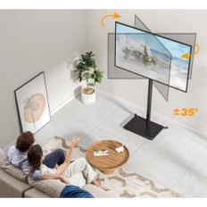 Padlóállvány TV 32-55 "TVON TF1401 magasságbeállítás VESA 400x400 40 kg