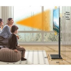 Bodenständer 32-55 "TVON TF1401 Höhe Anpassung VESA 400x400 40kg