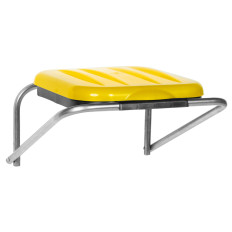 Support mural suspendu pour le tri des déchets jaune - sacs de 120L