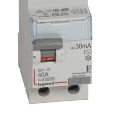 Legrand 411505 DX3-ID 2P 230V 40A AC 30mA 2 modulok