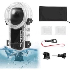 Vodotesna stanovanja InX4-022 za INSTA360 X4 Nevidno na 50m