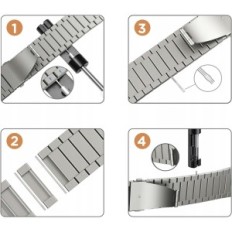 Ufullstendig Lululook-stropp til Apple Se Ultra 2 Ultra 49mm Titanium 24mm