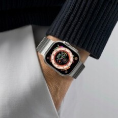 Ufuldstændig Lululook Strap til Apple Se Ultra 2 Ultra 49mm Titanium 24mm