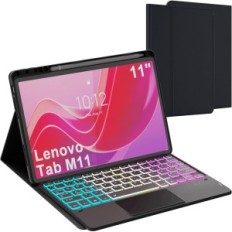Case mit Tastatur für Lenovo Tab M11 11 "2024 QWERTZ BEFEHRERN MIT EINEM COOLENPAD