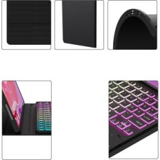 Juhtum klaviatuuri Lenovo Tab M11 11 "2024 QWERTZ Tagurpidi koos puuteplaadi