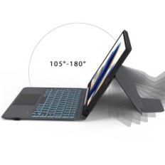 Galaxy Tab A8 billentyűzet esetében 10.5 "SM- X200 / X205 / X207 ROOFEI QWERTZ érintőképernyővel megvilágítva