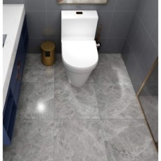 Azulejos de vinilo de piso 30x30cm Livelynine 32 PCs. Gris