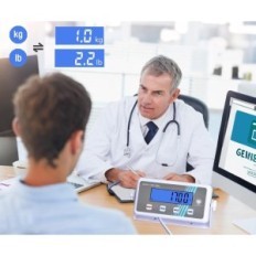 Échelle médicale numérique jusqu'à 200 kg Hininhill. Grand écran de précision