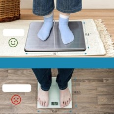 Digitální lékařské měřítko do 200 kg hininhill. Velký přesný displej