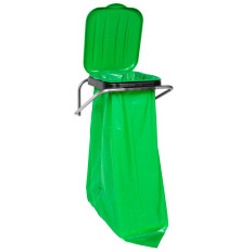 Seinäpidike Hanging vihreää roskaa - 120L laukut