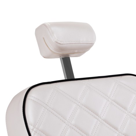 Fauteuil de barbier Carlos Extra Pearl — gros plan tête
