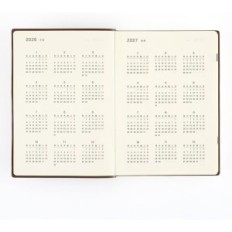 Planner 5 anni Giapponese Hoboni Techo 2025-2029 A5 Dziennik