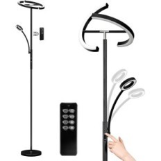 Begagnade 20W stående lampa Dimbar Kaka Antenner MF18813 7W fjärrkontroll