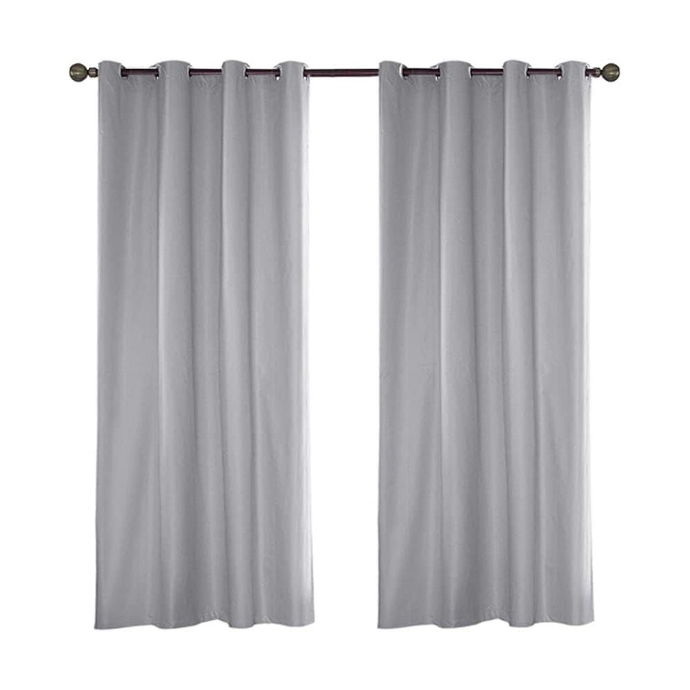 Gebrauchte Terrasse Vorhänge Wasserdichte Eleoption 4 PCs. 137x213cm grau