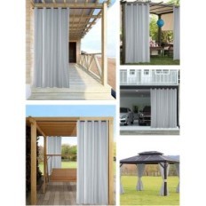 Käytetyt Terrace verhot Vesitiivis Else Eleoption 4 kpl. 137x213cm harmaa