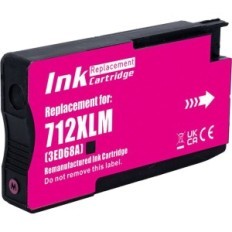 Magenta tinta LCL 712XL 29ml a HP DesignJet T650 T630 T250 T230 T210 esetében