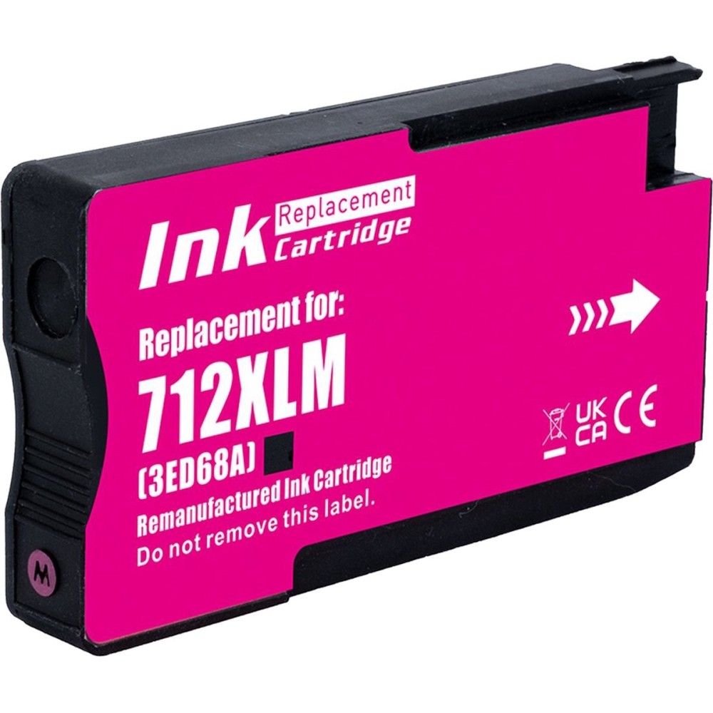 Magenta Magenta LCL 712XL 29ml til HP Designjet T650 T630 T250 T230 T210