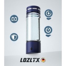 Bottiglia idrogeno Lozitx usata 420 ml con tecnologia SPE-PEM Elettrolisi H2