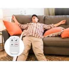 WIFI ALARM SYSTEEM + GSM PGST Touchscreen Sensoren Syrena Tuya / Alex