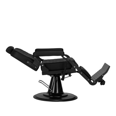 Barberarstol Carlos Extra Svart — sidosida