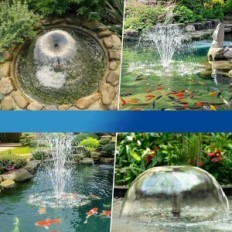 Gebruikte 2500 L / H-vijverfilter met UV-factureringspomp 40W