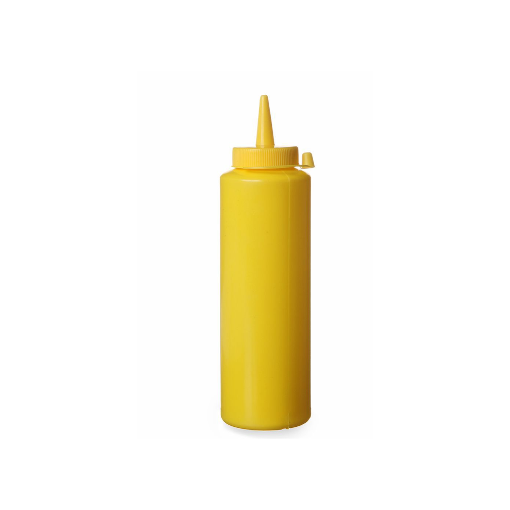 Contêiner Dispensador para molhos frios 0.2L. Amarelo - Hendi 558003 Contêiner Dispensador para molhos frios 0.2L. Amarelo - Hendi 558003