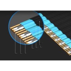Riser PCIe 5.0 200mm Glotrends til RTX og RX 25100090