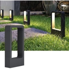 Garden lamp LED post 30 cm Shuniń 7W 3000K IP65 Lighting paths